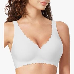 MOEOOZLLO Second-Skin Feel Bra - Size S